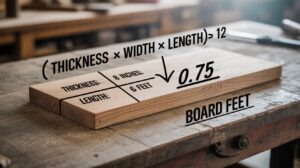 Board Foot Formula